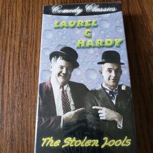 Comedy Classics Laurel & Hardy The Stolen Jools VHS Sealed Movie VCR Video Tape